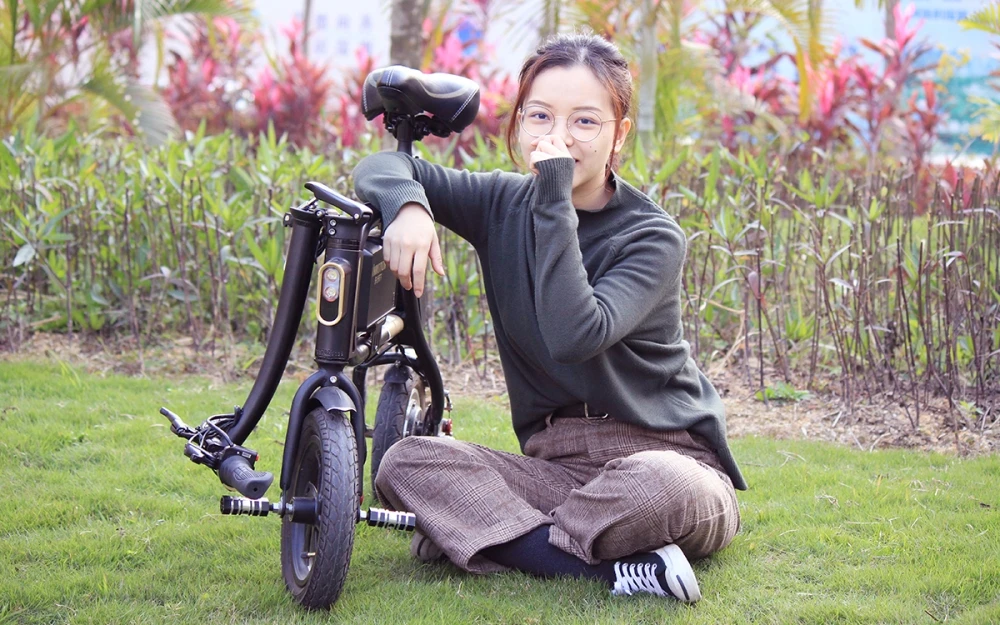 INMOTION E-BIKE складной электрический скутер мини Стильный для электровелосипеда приложение поддерживается 30 км/ч Электронный велосипед