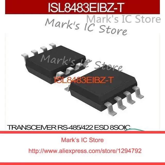 ISL8483EIBZ-T приемопередатчик RS-485/422 ESD 8SOIC 8483 ISL8483EIBZ ISL8483 ISL8483E ISL8483EI | Электронные