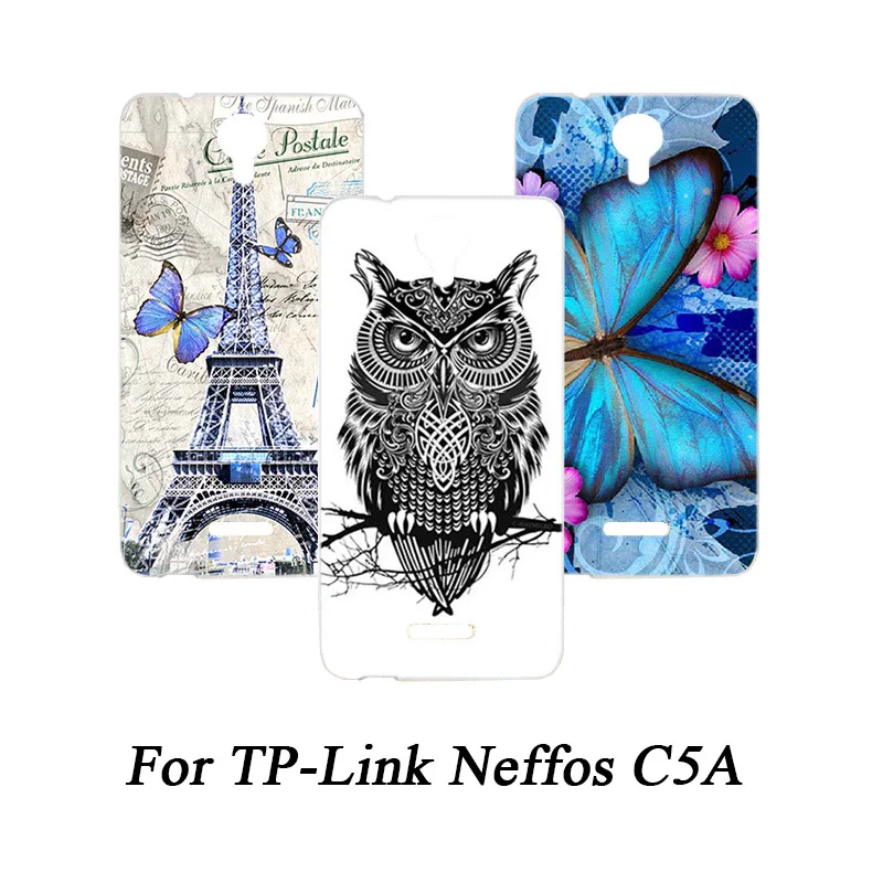Высокое качество с узором чехол для телефона задней панели Чехол книжка TP Link Neffos