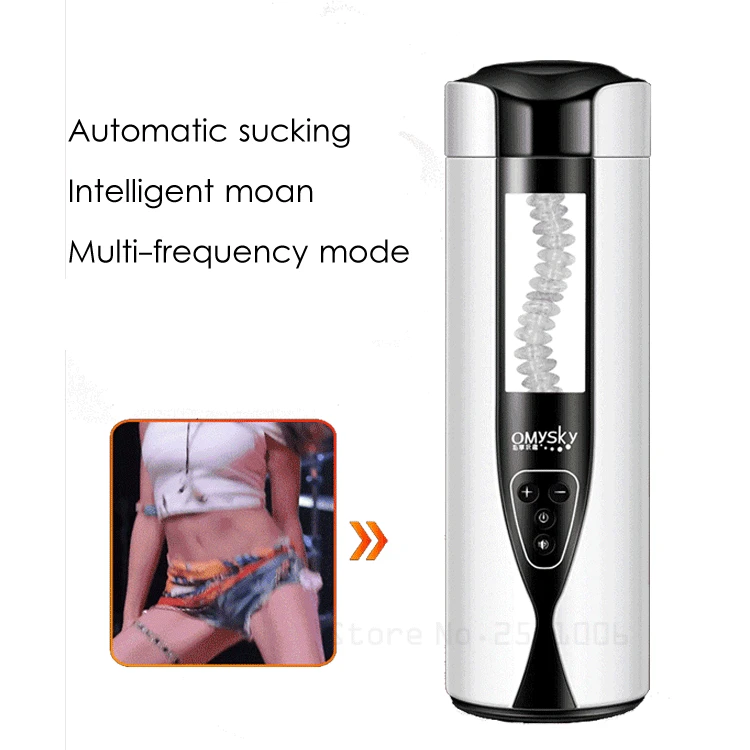 Электрический Мужской мастурбатор вибратор для мужчин Вагина интимные игрушки