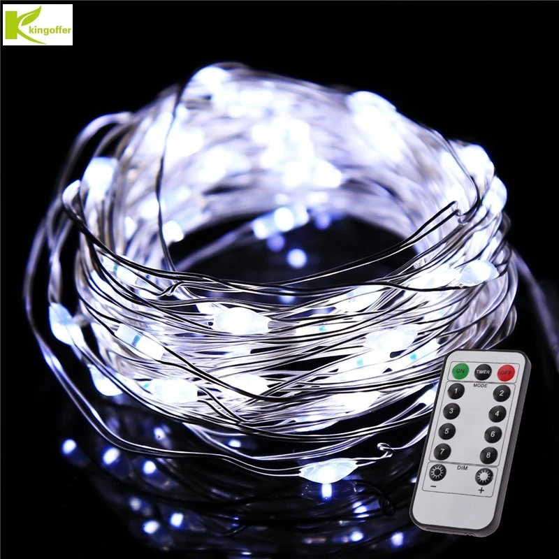 Пульт дистанционного управления 5 В USB м 50LED 10 100LED LED Серебряная медная проволока