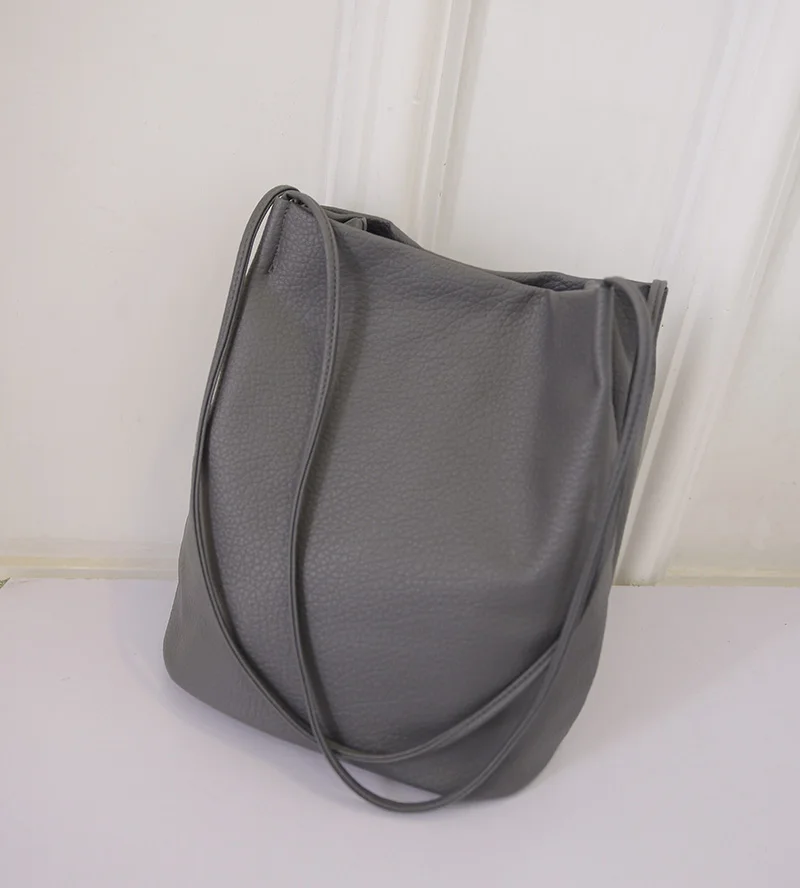 Женские сумки 2018 большие через плечо для покупок женская сумка ведро из кожи