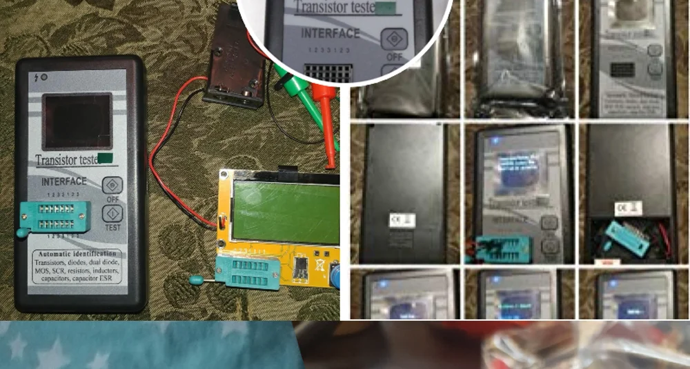 Транзистор тестер Цифровой мультиметр Esr метр Multimetro Mosfet полупроводниковый радиосхемы мультиметры многоцелевой