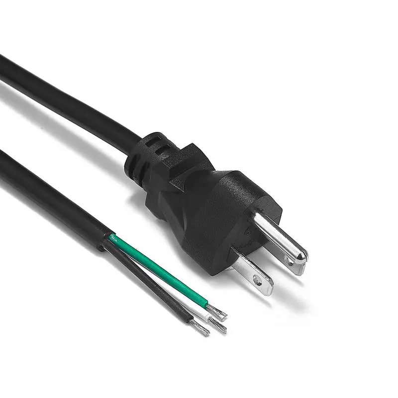 20 шт. США AC Удлинительный шнур питания 1 5 м 18AWG 0 75 мм кабель для электроники