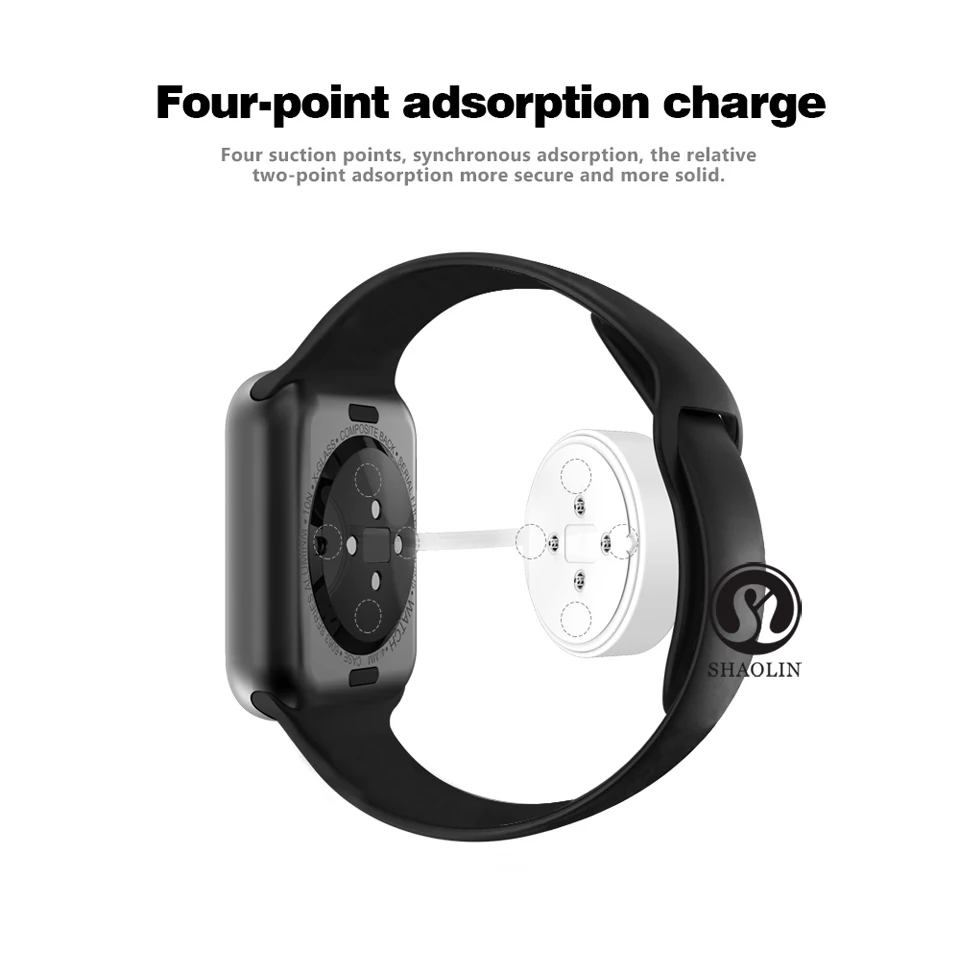 Новые Bluetooth Смарт-часы серии 4 обновлены со спортивной поддержкой ремешка для IOS Iphone 5 6 6s 7 8 X Android смартфон