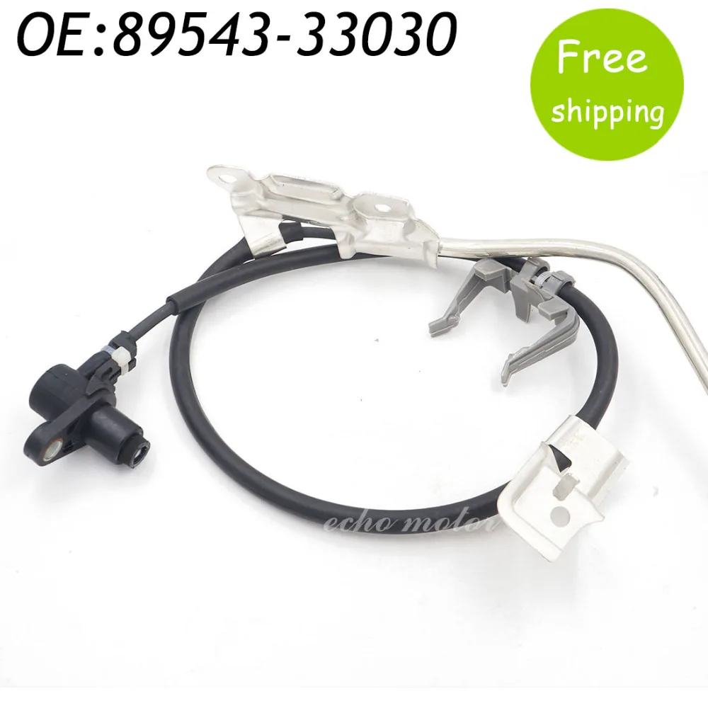 

New Front Left ABS Speed Sensor For Toyota Camry Avalon Solara Lexus 89543-33030 ABS754,5S6806,ALS644,72-5967, SU8306,SU8351