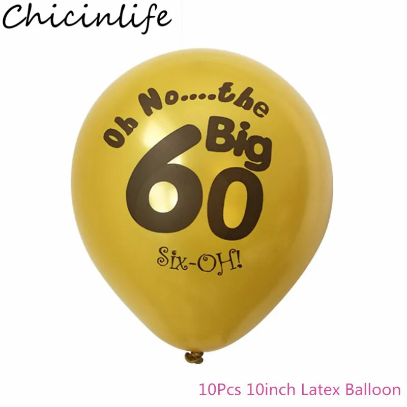 Chicinlife 10 шт. бумажная соломинка с номером 30 40 50 60 соломинка для напитков на день рождения/свадьбу юбилей день рождения украшения - Цвет: Gold 60