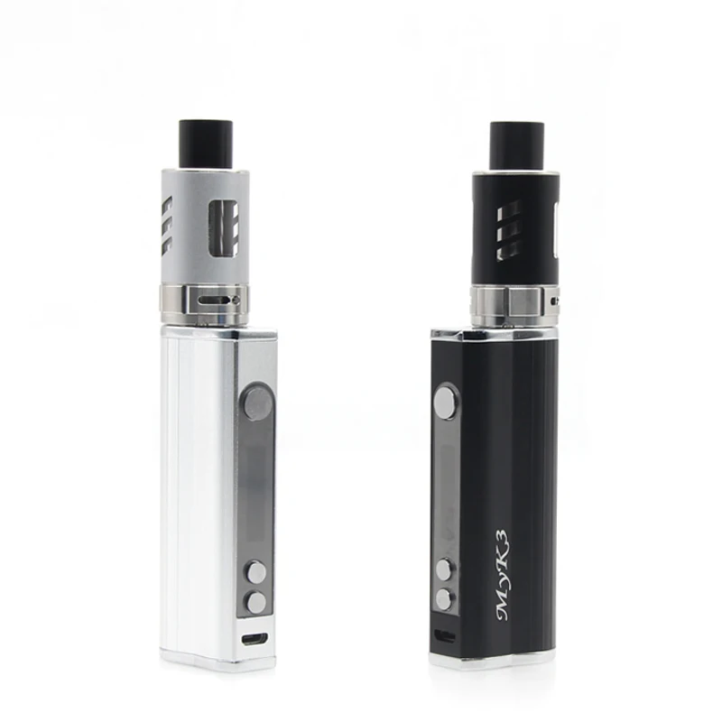 MYK3 2200 мАч батарея 80 Вт Vape LCD дисплей коробка мод электронные сигареты наборы 3 мл