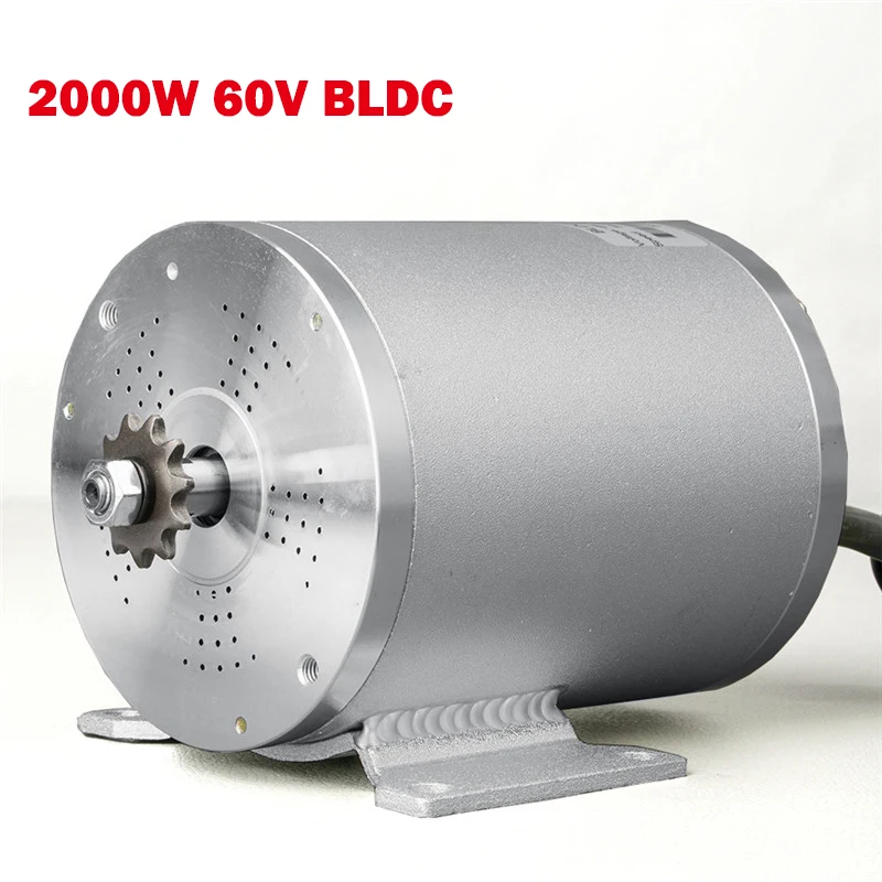 2018 Новый 60V 2000W электрический велосипед бесщеточный мотор для скутера двигатель