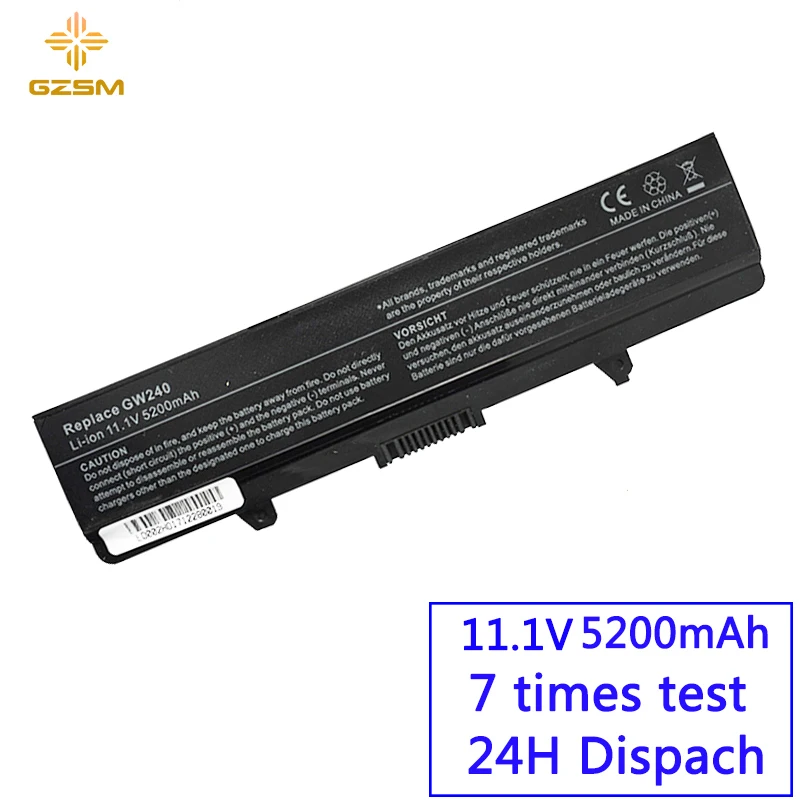 GZSM ноутбук Батарея 1525 для Dell RN873 1526 1545 1546 Батарея для ноутбука GW252 GW240 GP952 PP42L PP29L PP41L K450N D608H Батарея