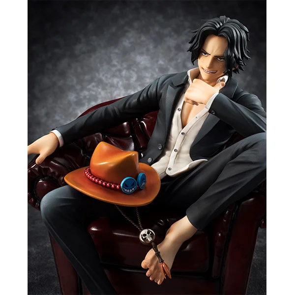 Аниме One Piece фигурку Ace поп SOC диван костюм сидя куклы украшения ПВХ Коллекционная