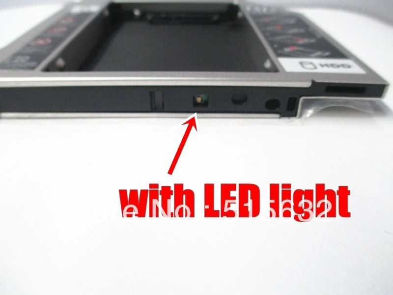 Новинка высококачественный адаптер IDE SATA для жесткого диска Caddy Optical CD Bay 12 7 мм