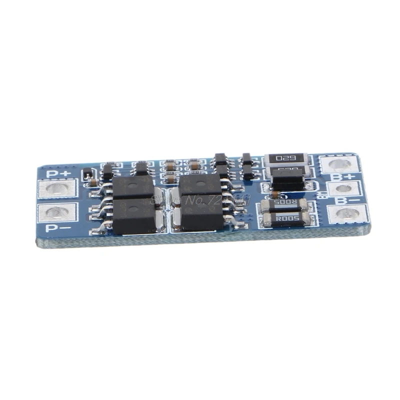 2S 10A 8 4 V 7 18650 литиевая Защитная плата BMS PCM PCB Li Ion Lipo 2 ячейки с балансовой функцией