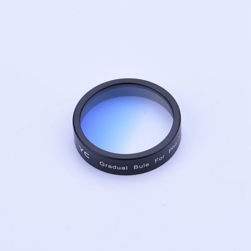 Gradual Blue Оснастка на UV CPL ND4 ND8 ND16 ND2-400 фильтр объектива для DJI Phantom 3 Стандартный SE Phantom 4 беспилотный объектив аксессуары запасные части - Цвет: Gradual Blue