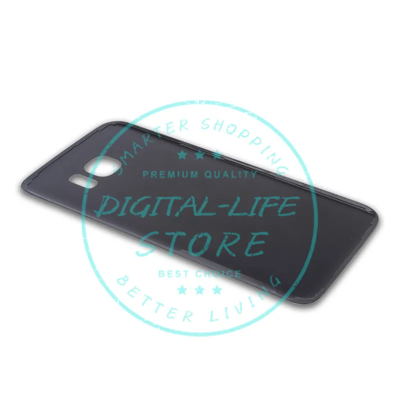 Для Samsung Galaxy S7 задняя крышка корпуса батареи для G930 стекло + пластик 3 м клей запасные части|Корпусы и рамки
