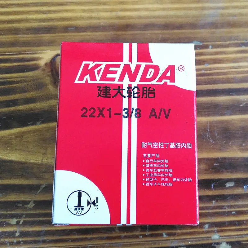 Велосипедная трубка Kenda 22 дюйма 22x1-3/8 22X1.75 BMX складная велосипедная AV | Спорт и