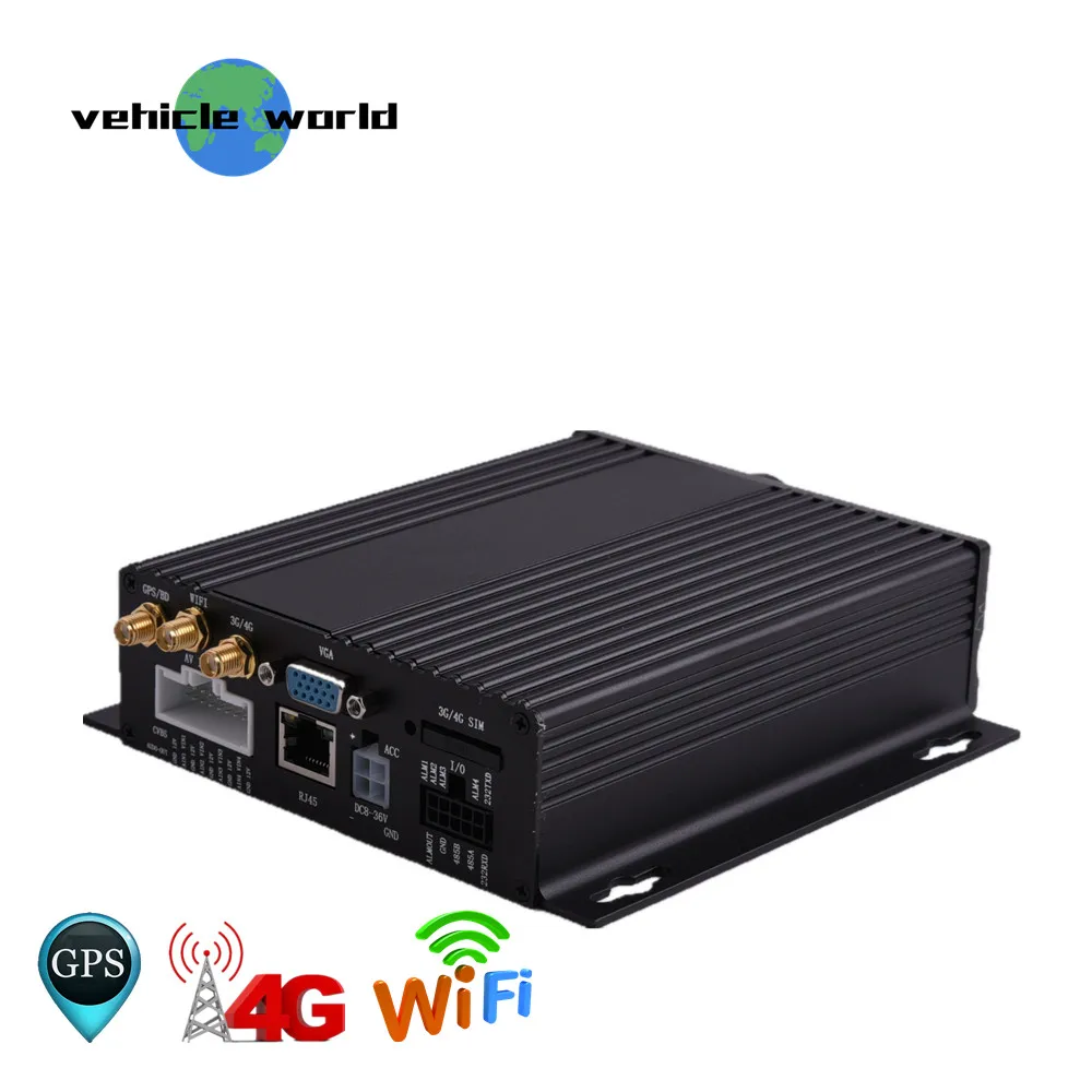 720P AHD 1.0MP SD карта прицеп грузовик такси автомобиль школьный автобус 4Ch Мобильный DVR