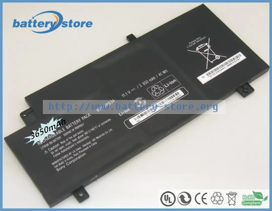 Подлинный VGP-BPS34 Аккумулятор для SONY VAIO Fit 15 Series, SVF15A13CDB, SVF15AC1QL, 11,1 V, 3650 mAh, 41 W