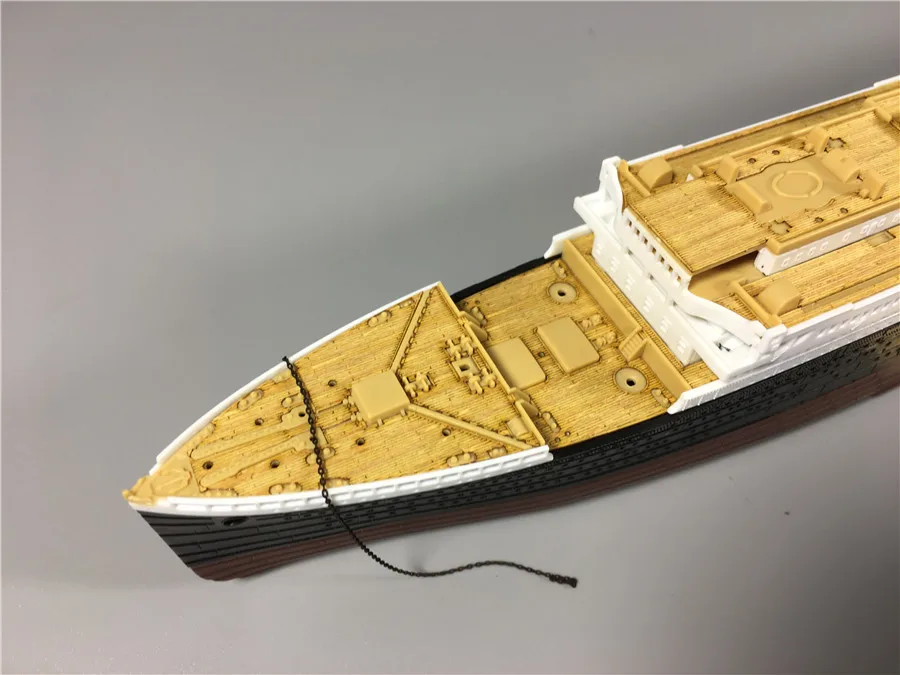 1/700 Scale Wooden Deck for Academy 14214 R.M.S. Titanic Ship Model Kit CY700018 | Игрушки и хобби
