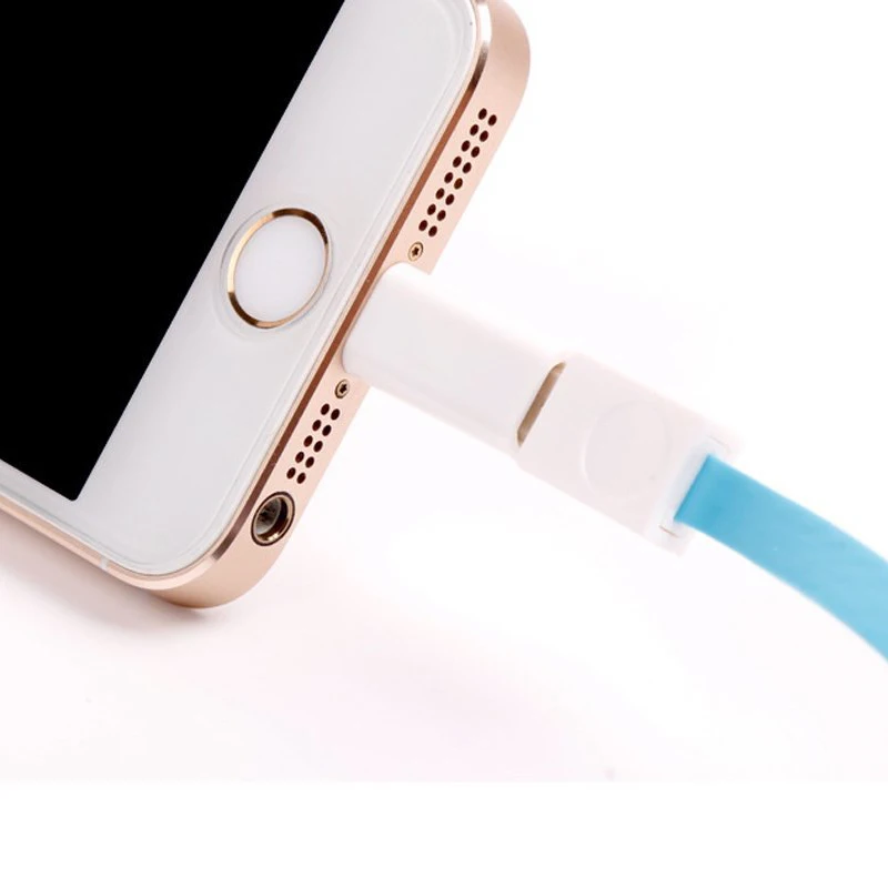 Portefeuille Micro USB на 8Pin конвертеры для Apple iPhone XS Max X XR 7 Plus 8X6 6 S 5 5S SE 5C Аксессуары