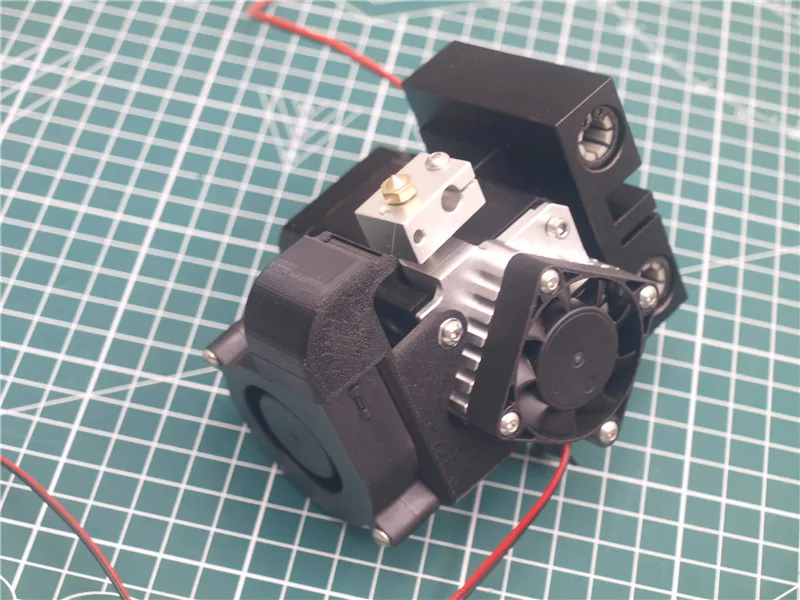 Алюминиевый Экструдер для 3D принтера Prusa i3 MK2/Anet clone комплект обновления каретки