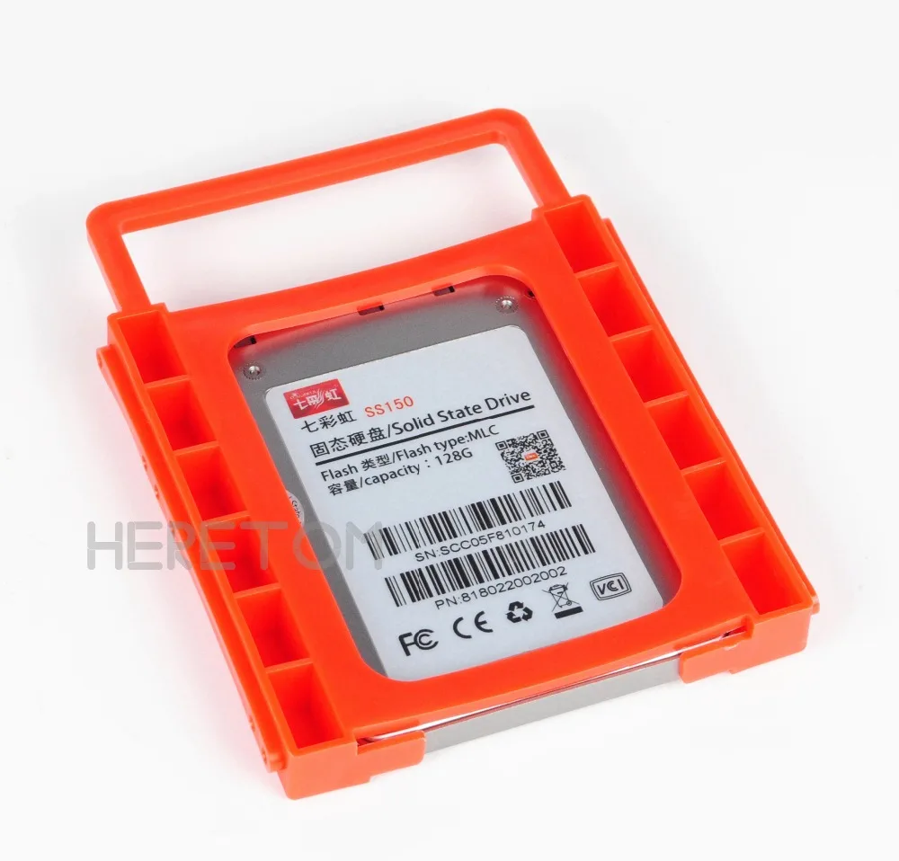 Heretom 4 шт./лот 2 5 до 3 дюймов SSD для HDD Монтажная рейка пластмассовый адаптер