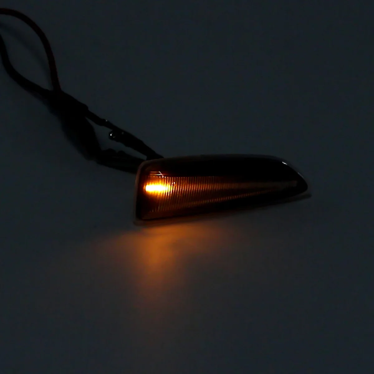 2PCS Dynamic LED Side Marker Lights 12V Flowing Turn Signal Light Side Repeater Lamp Panel Lamp for Opel for Vauxhall Astra J K