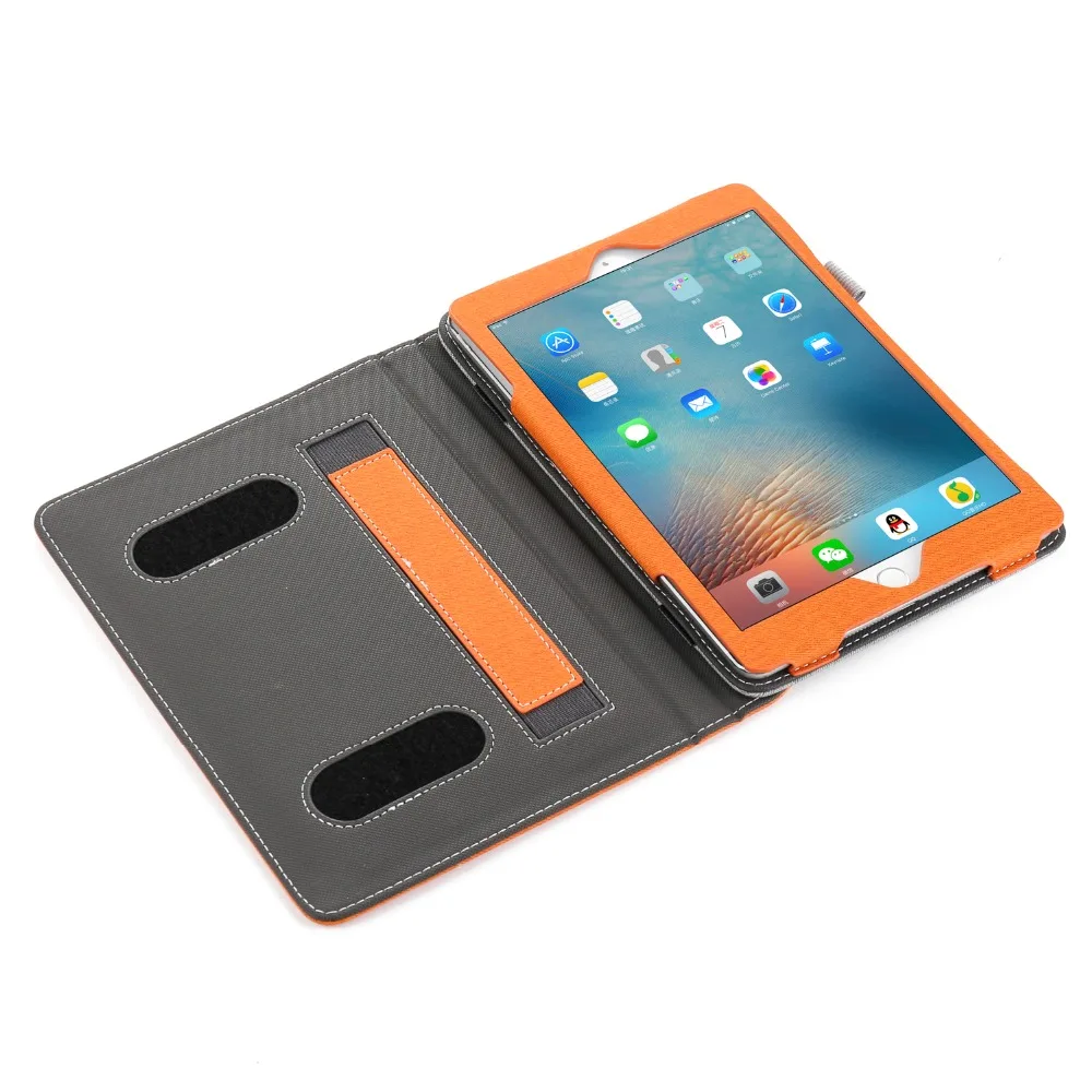Чехол для iPad Mini 5 4 3 2 1 кожаный чехол 7," мягкий умный чехол многофункциональный с подставкой и карманами для карт ремешок на запястье Чехол