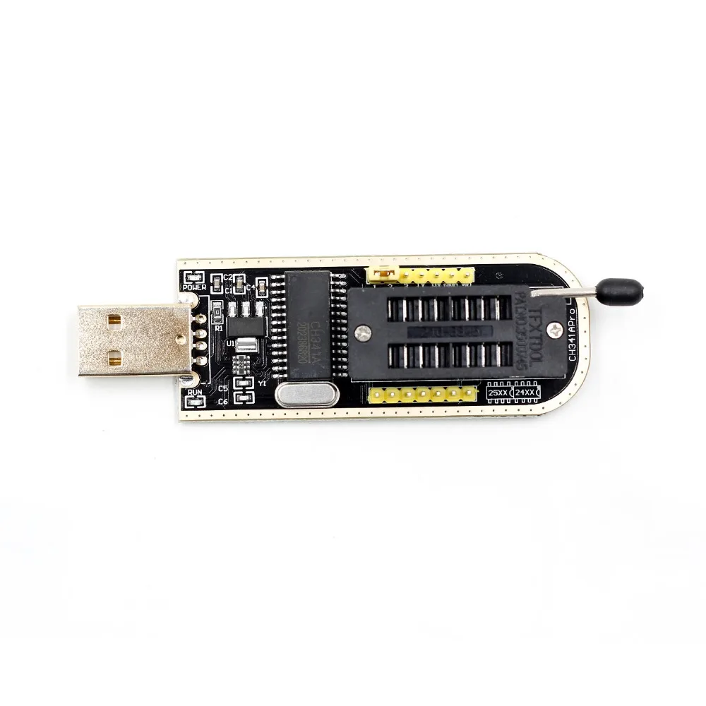 CH341A CH341 24 25 серия EEPROM флэш-память биос USB программатор с программным обеспечением и Драйвером