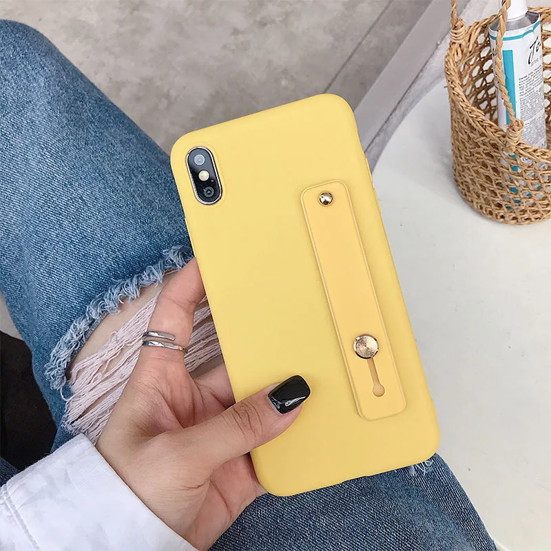 Силиконовый чехол на запястье для Xiaomi mi A3 mi CC9 E mi 9T Pro mi 9 SE mi 8 mi A2 Lite Red mi K20 7 7A Note 5 6 7