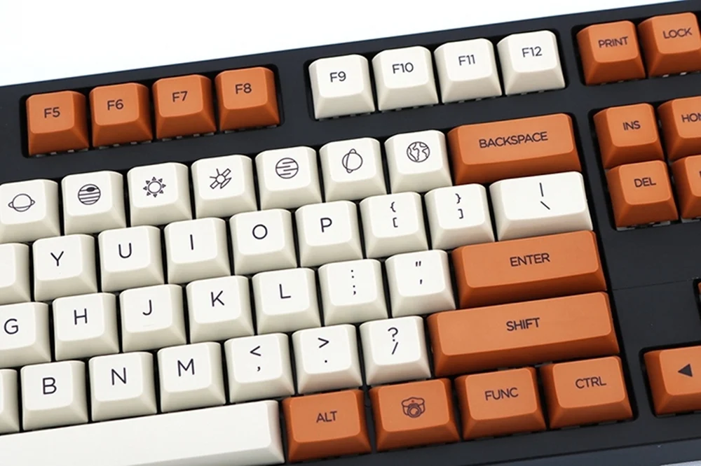 Mars colony profile XDA keycap 121 клавиш краситель сублимированный для MX переключатели механическая клавиатура
