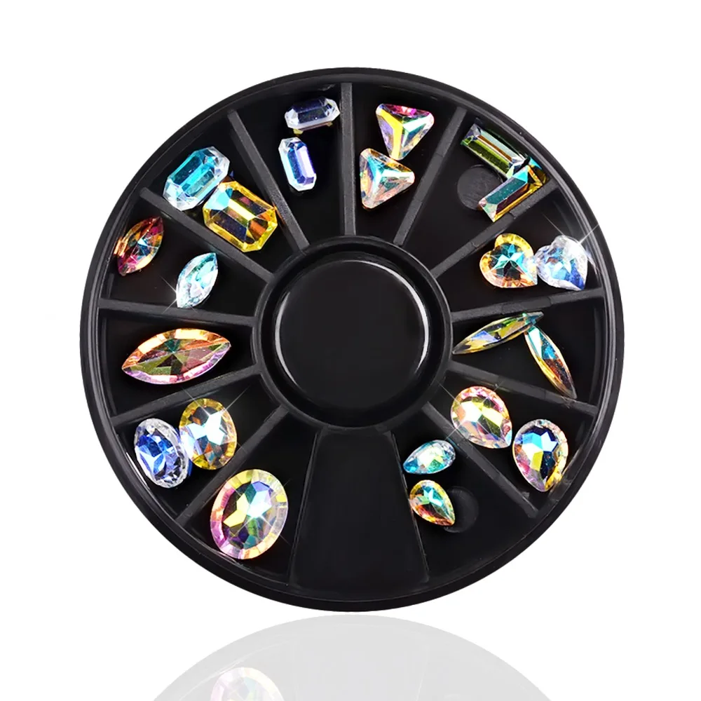 Стразы Anmas Rucci для дизайна ногтей своими руками блестящие стразы 3D украшение