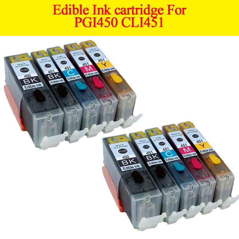 Чернильный картридж GN 10x для принтеров Canon PIXMA MG6340 MG7140 MX924 IX6840 IP7240|edible ink cartridge|ink