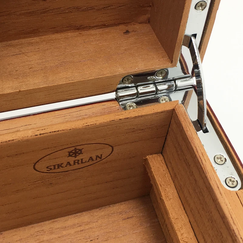 Цифровой Humidor офисный и домашний чехол из массива дерева для сигар несколько лаковых отделок коробка для увлажнения сигар регулируемая влажность коробка для сигар
