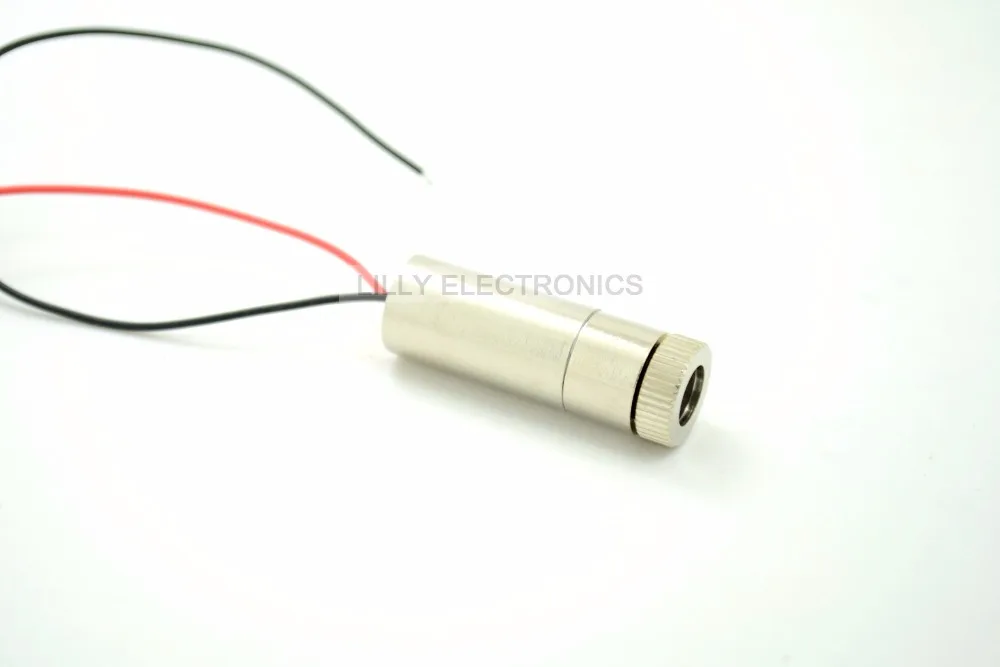 Регулируемый 3-5V DC 830nm 20mW инфракрасный лазерный Линейный модуль 120 градусов 12*35 мм