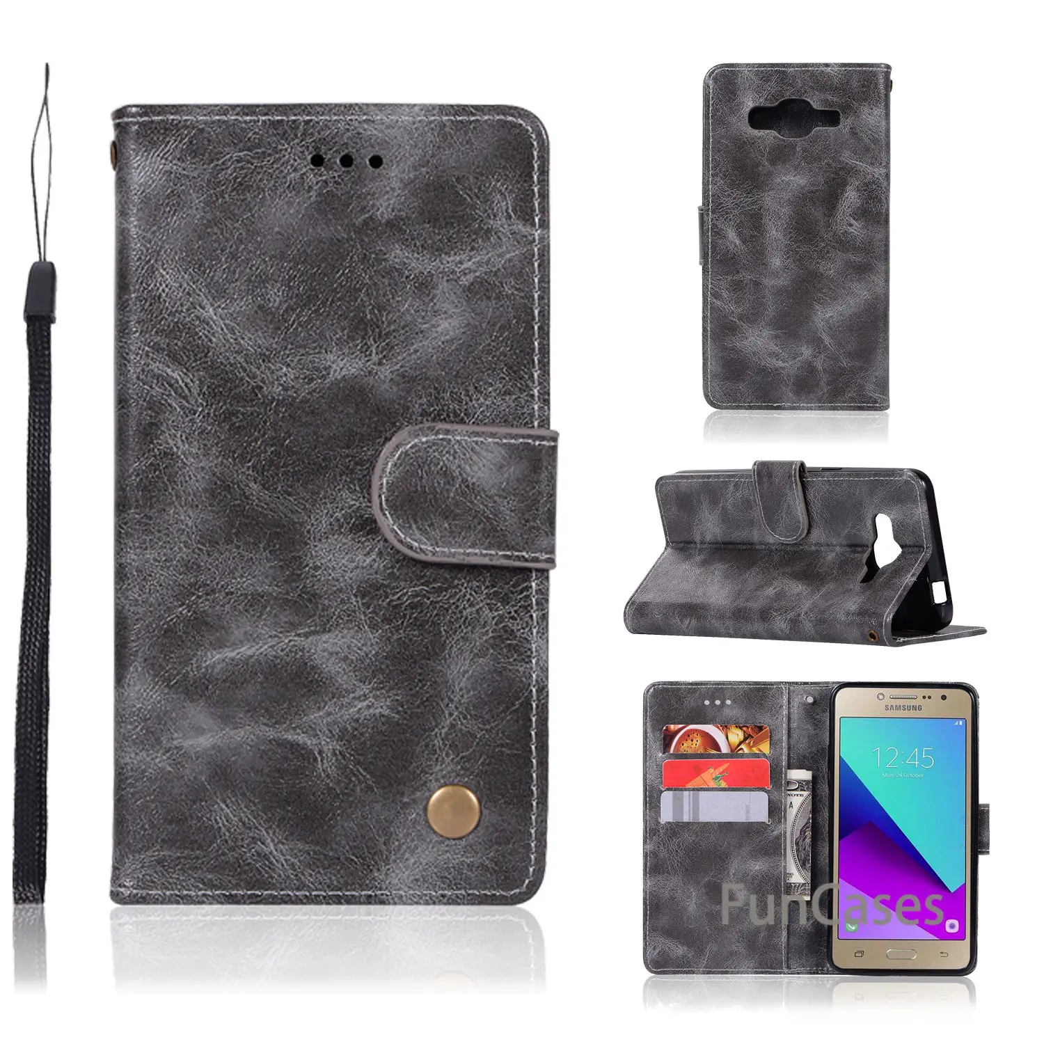 Чехол подставка для телефона Fundas samsung Galaxy J2 чехол накладка Prime Coque держатель карт
