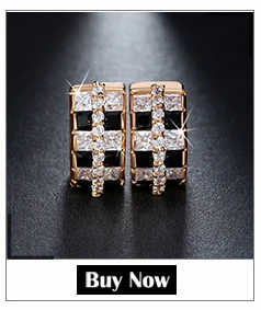 ORSA JEWELS Серебряный Цвет Стильные Серьги в Форме Листьев Огранка Маркиза ААА Австрийский Прозрачный Фианит Женские Модные Серьги-Гвоздики ОМЕ03