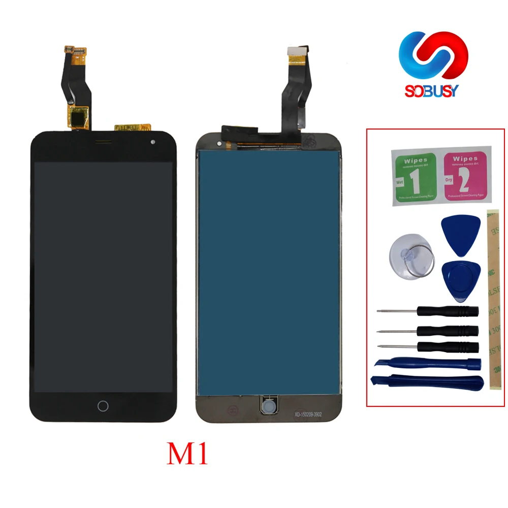 AAA LCD для Meizu M1 Note дисплей сенсорный экран панель монитор дигитайзер 5 &quotмобильный