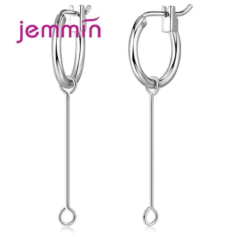 Женские длинные серьги из серебра 925 пробы с застежкой|earrings jewelry|earrings earringearrings long |