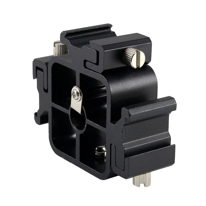 DOITOP все металлические три вспышки Горячий башмак кронштейн адаптер вспышка Speedlite