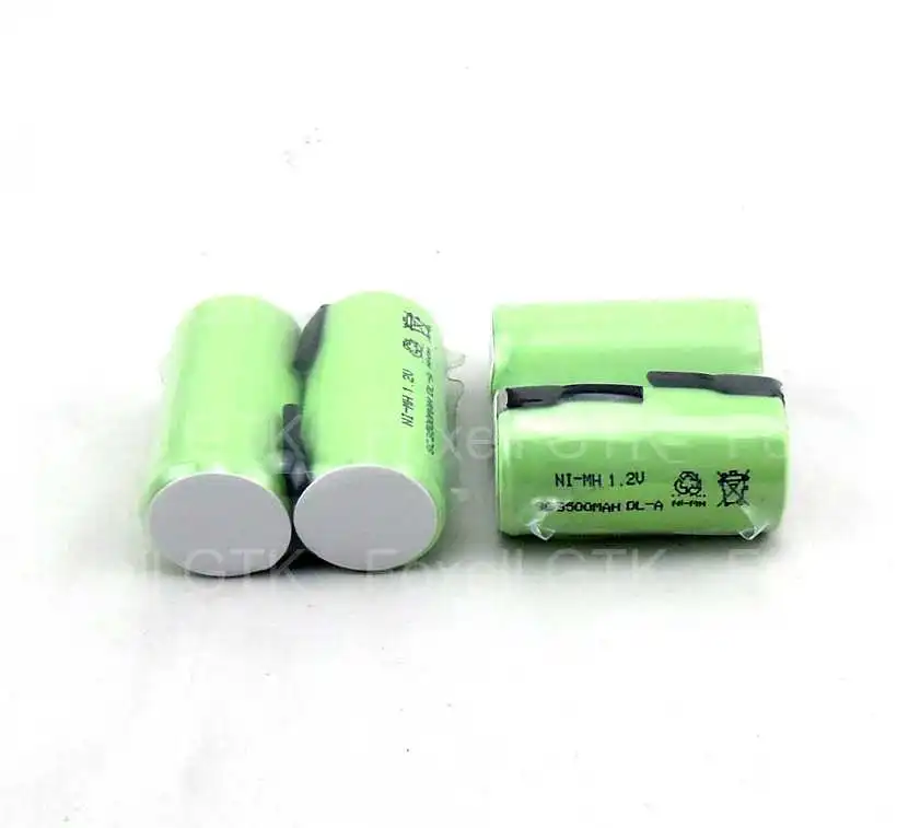 Батарея 3500mah sub c 1,2 v перезаряжаемая батарея Ni-MH 12v 3500mah subc sc nimh sc 1,2 v для игрушек с электроинструментами 10c скорость разряда
