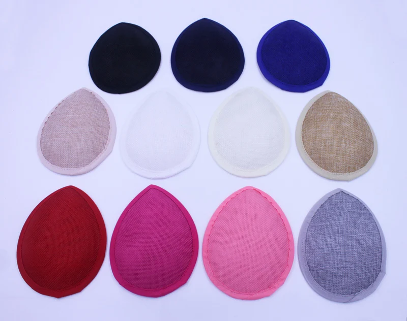 Teardrop Millinery форма круглая пряжка база круг основа для изготовления чародейных шляп 13,5*10,5 см 20 шт./партия