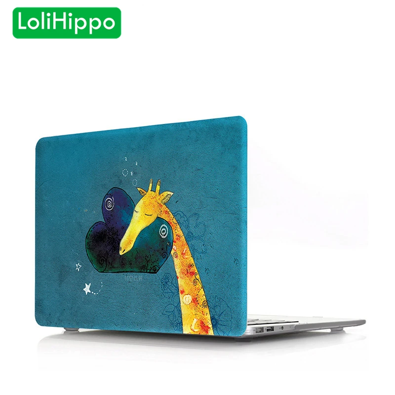 LoliHippo животное шаблоны серии чехол для ноутбука Дракон слон собака тетрадь