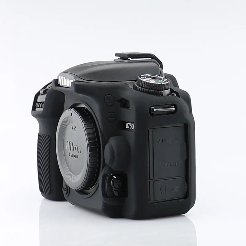 Силиконовая кожа брони чехол защитный чехол для Nikon D7500 только DSLR камеры