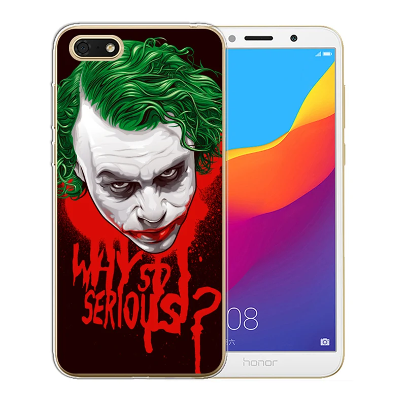 Joker venom для Huawei Mate 9 10 20 Pro Lite Honor 6A 6X 7 7X 7C чехол телефона задняя крышка мягкий