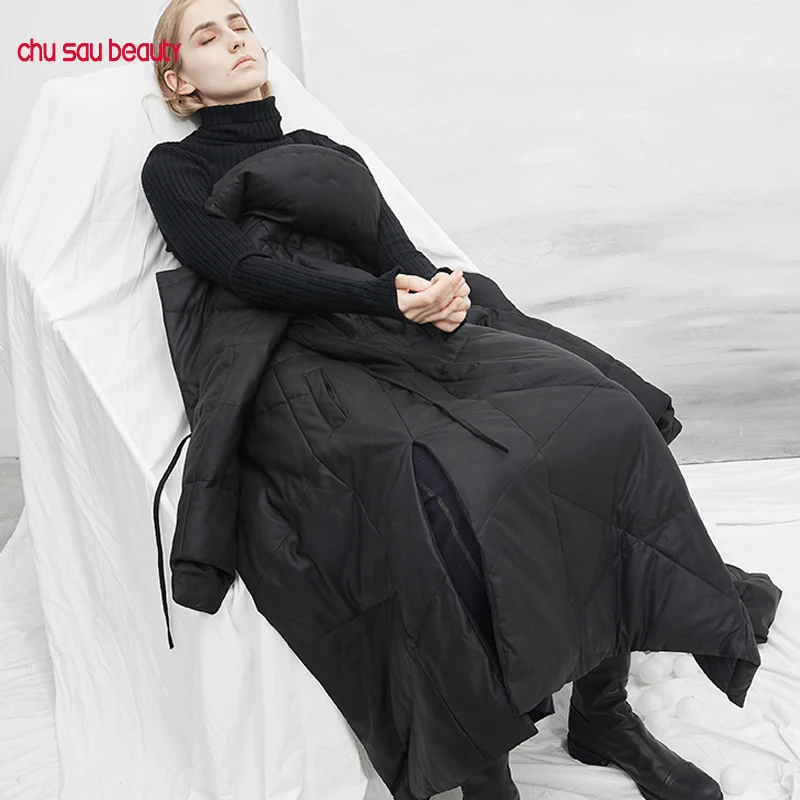 Outwear women overcoats warm women's parkas thicken winter hooded jackets ladies coats casual long parka female plus size
