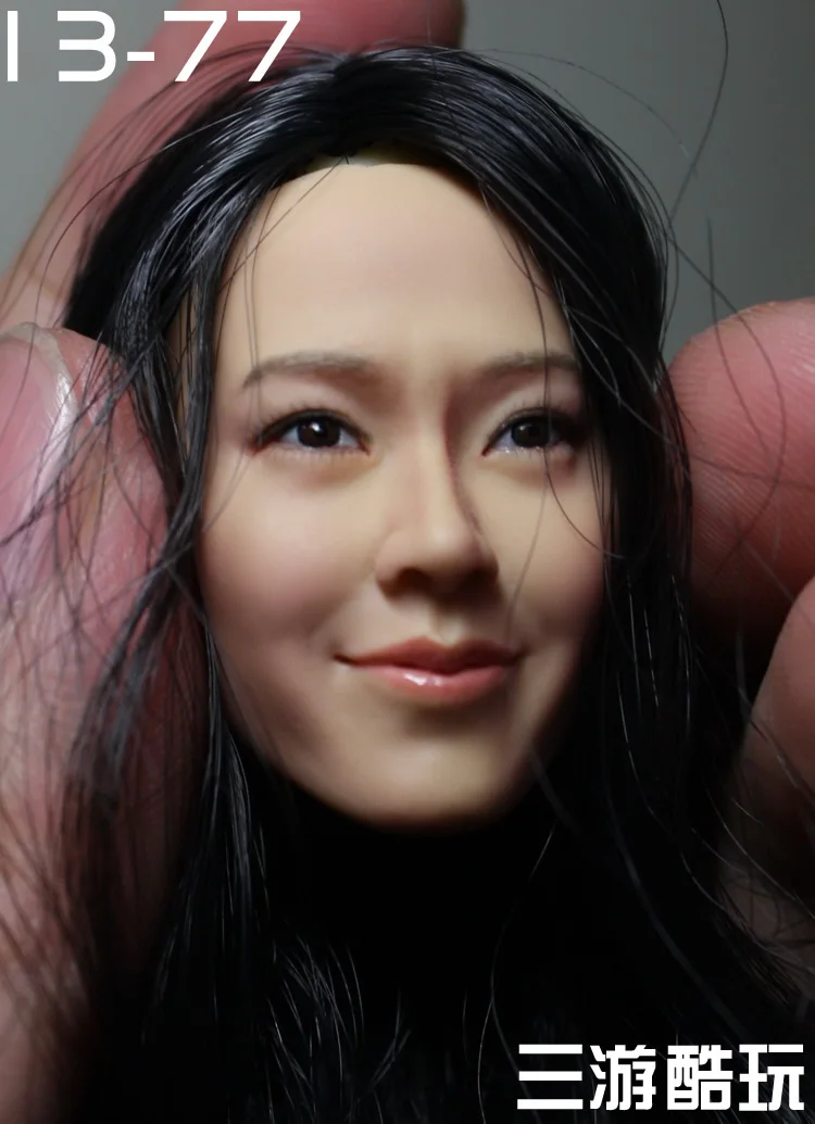 SNSD 1/6 Красивая голова скульптура Корейская женская голова Форма для DIY 12 дюймов фигурка куклы