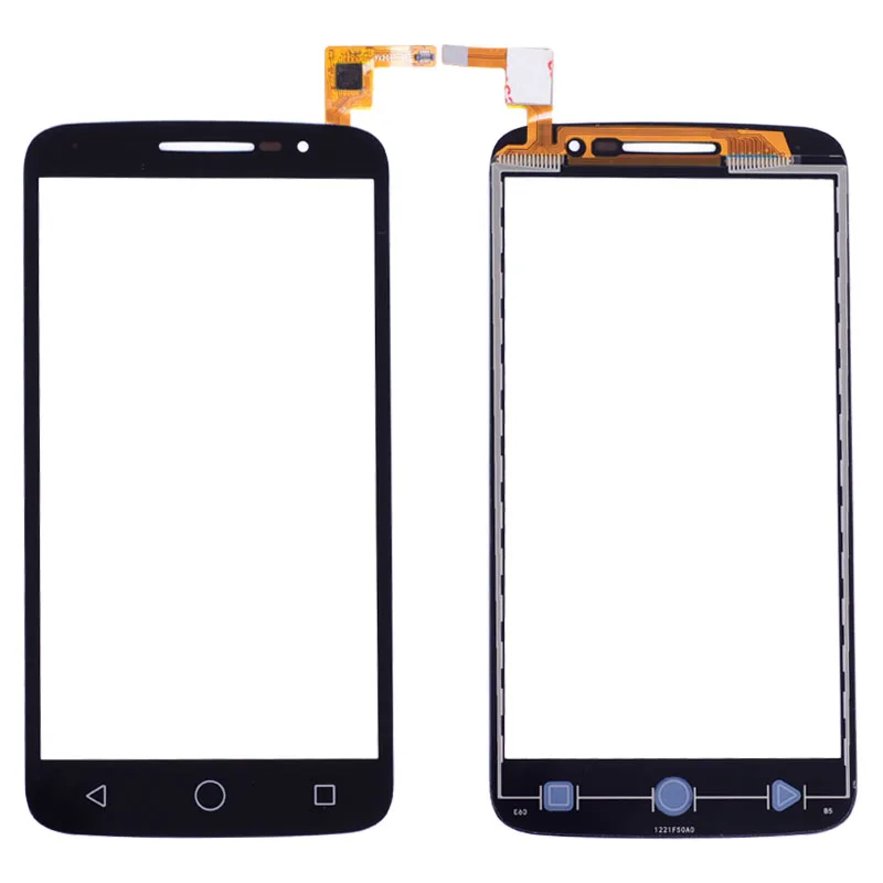 Новый 5 0 ''сенсорный для Alcatel OT7043 7043Y 7043A 7043E 7043 К Переднее стекло сенсорного