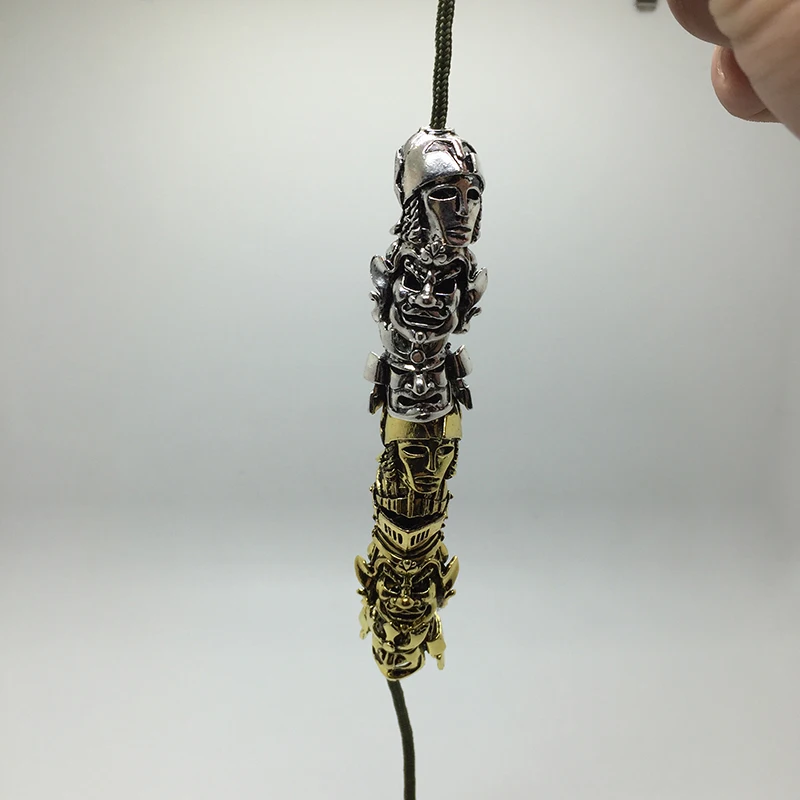 7 шт. Большие размеры Паракорды Бусины металла Талисманы череп для браслет