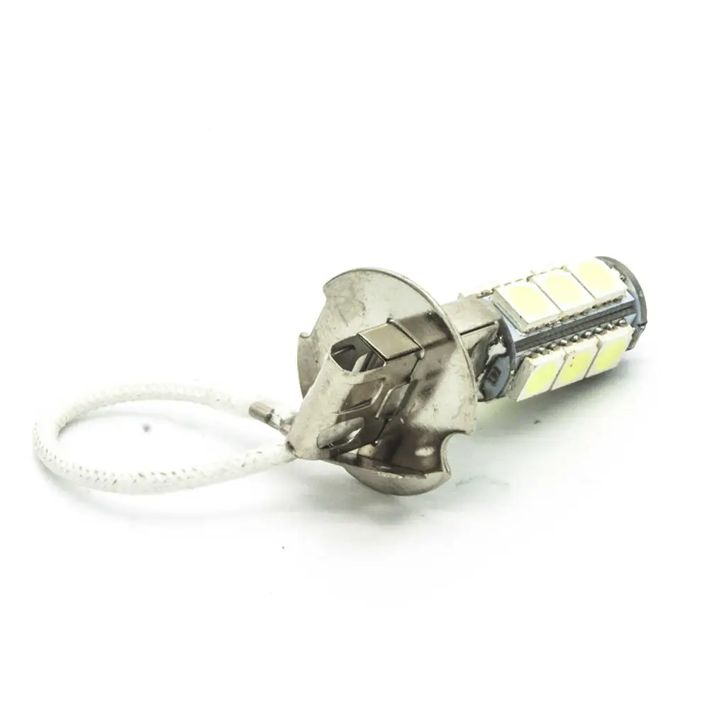 2 предмета H3 PK22S 13 5050 SMD светодиодный дневные ходовые огни 12V белый светодиодный светильник тумана светильник, футболка с принтом "автомобиль" светильник лампа